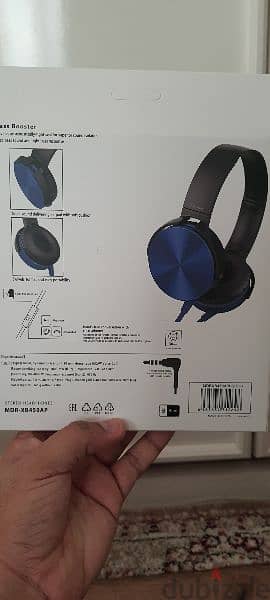 Extra Bass Stereo Headphones MDR-XB450AP 1