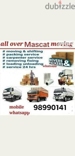 house Muscat Mover tarspot loading unloading and carpenters sarves. .