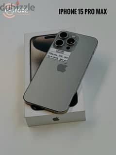 iPhone 15 Pro Max 256 GB Marvelous Performance 0