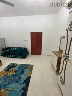 Studio Fully Furnished Including all bills and internet ( North Azaibh 0