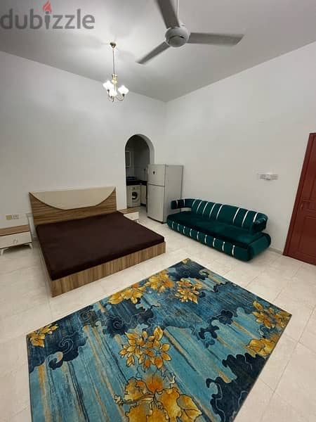 Studio Fully Furnished Including all bills and internet ( North Azaibh 1