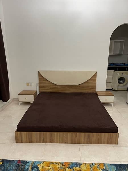Studio Fully Furnished Including all bills and internet ( North Azaibh 6