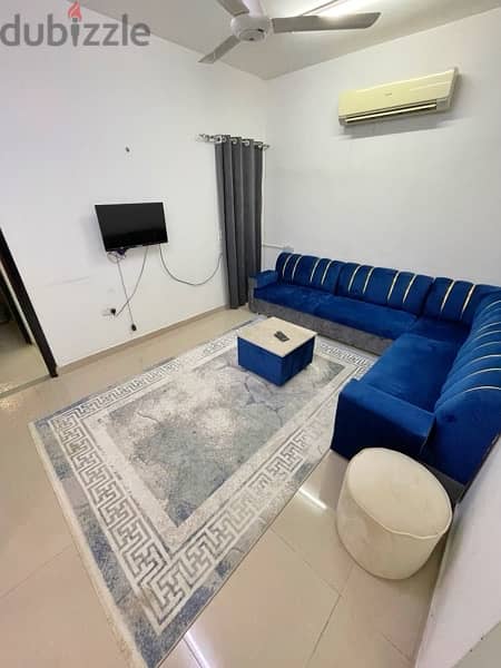 1bhk Fully Furnished in (Building) including Internet and Maintenance 2