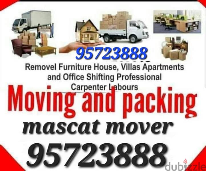 Muscat Mover carpenter house  shiffting  TV curtains furniture fixing 0