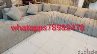 Special offer New Coner sofa without delivery 155 rial