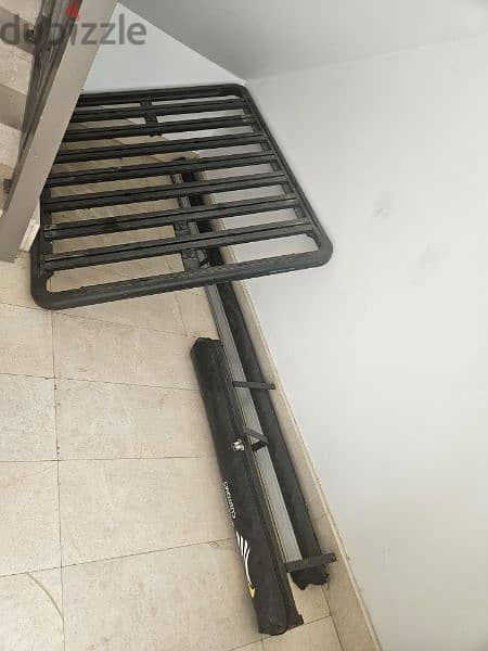 Roof Rack and tents for land Cruiser سلة و مظلة لاندكروزر 9