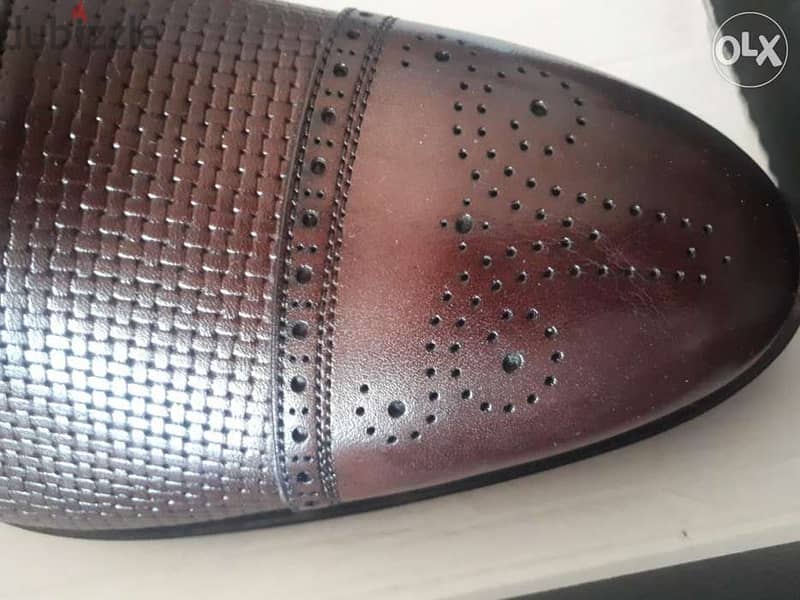 Solid, genuine leather shoe Turkey 1