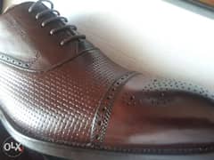 Solid, genuine leather shoe Turkey