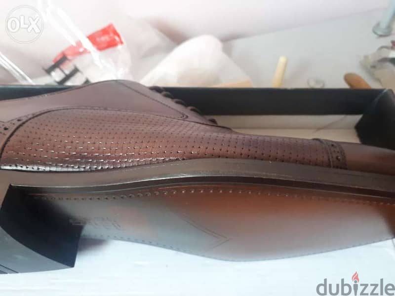 Solid, genuine leather shoe Turkey 6