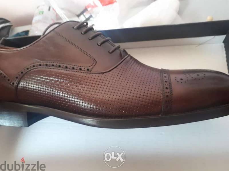 Solid, genuine leather shoe Turkey 1