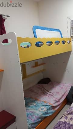 beautiful wood bunkbed for sale