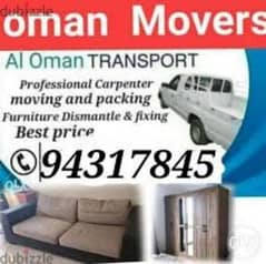 Muscat Mover carpenter house shiffting TV curtains furniture fixing 0