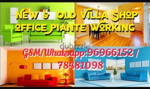 professional paint work and new old Villa shop office