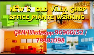 professional paint work and new old Villa shop office 0