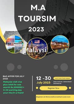 tourist visa one month 0
