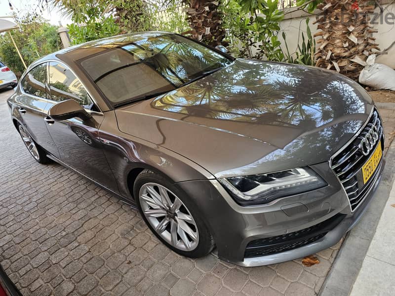 Audi A7 low kms 2 owners only GCC No accidents 3