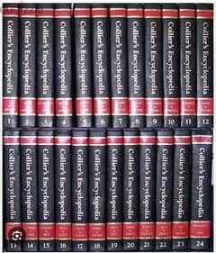 collier encyclopedia 1 to 24 volume