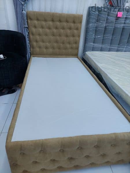 single bed with matters without delivery 45 rial 5