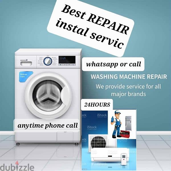 Ac Fridge washing machine fixing and install 0