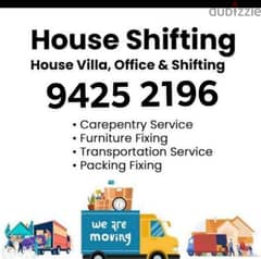 movers and Packers villa office shifting all in oman