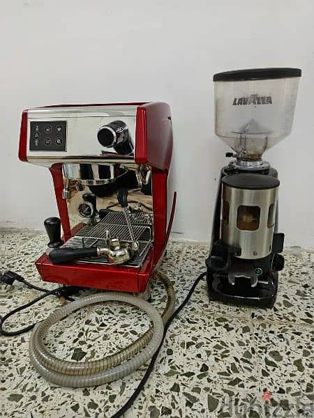 coffee machine and grinder for sale 1