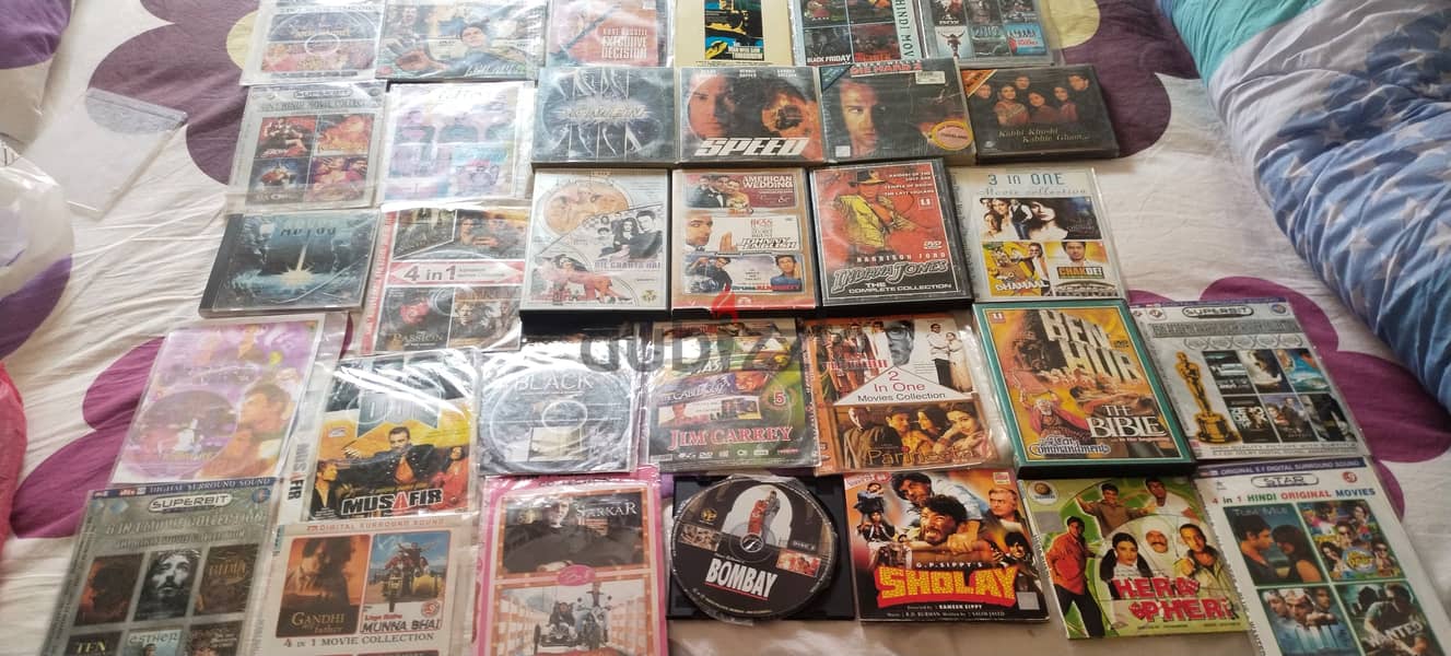 35 English & Hindi Movie DVDs 1