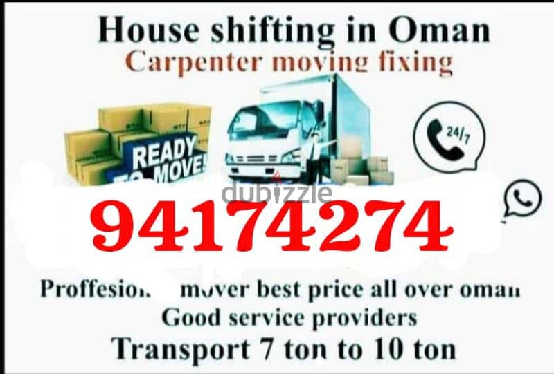 mover packer and transport service all Oman 0