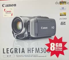 HD Camcoder: Canon Legria HFM306 with Stand 0