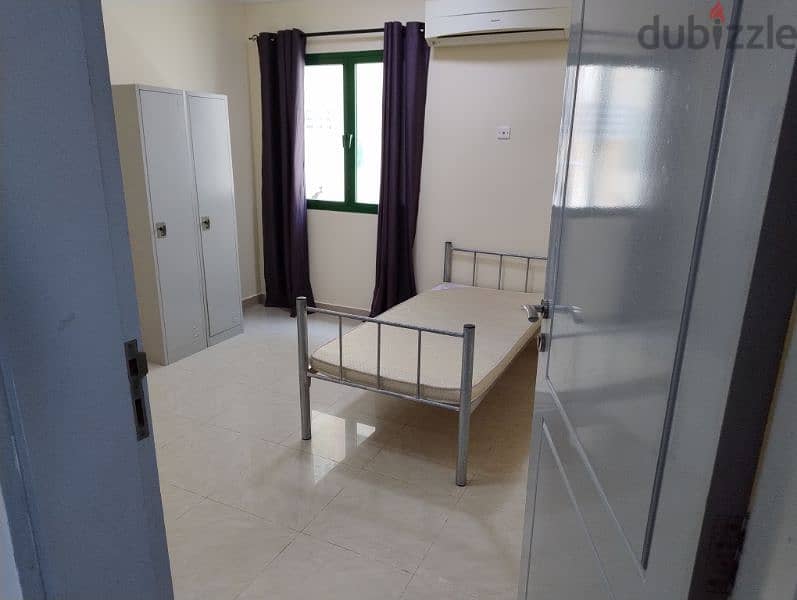 furnished rooms available for an executive bachelors in ghubrah 12