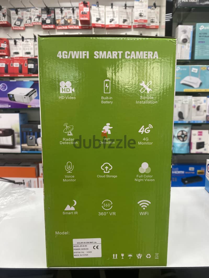 V 380 PRO HD 3LENES SOLAR  WIFI SMART CAMERA . 1