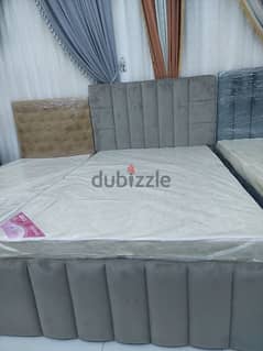 Special offer new bed with matters without delivery 75 rial 0
