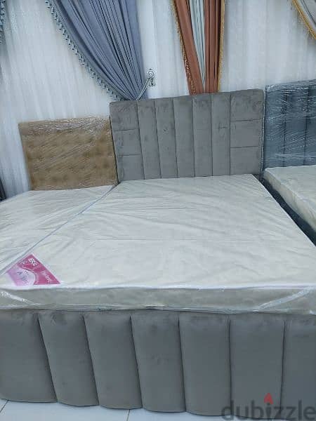 Special offer new bed with matters without delivery 80 rial 1