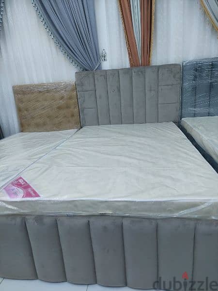 Special offer new bed with matters without delivery 75 rial 7