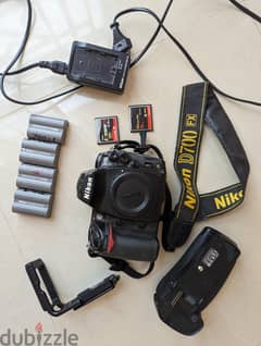 Nikon full frame camera body with accessories for sale (D700) 0
