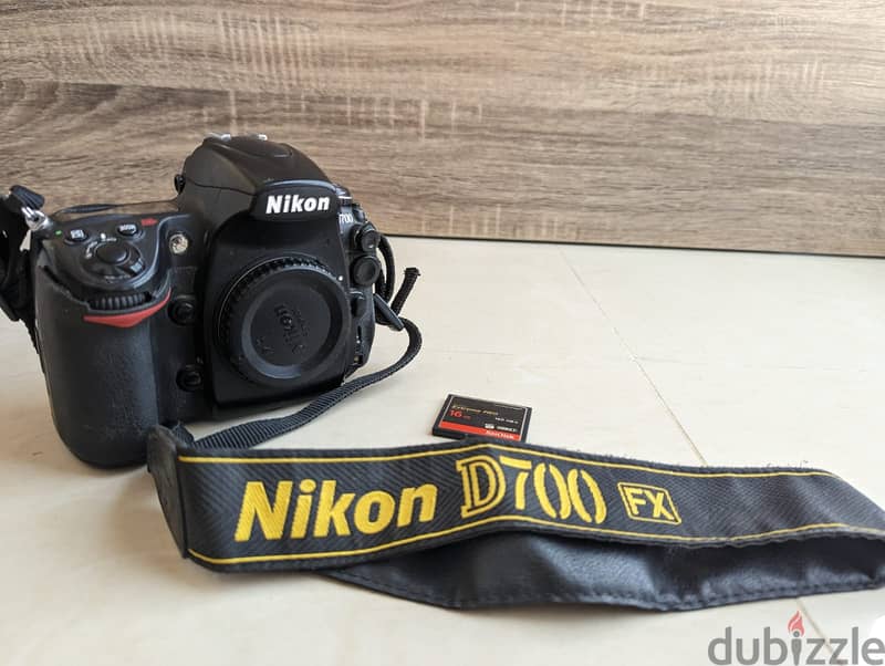 Nikon full frame camera body with accessories for sale (D700) 3