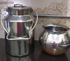 oil can and cooking pot 0