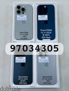 iPhone 15pro128GB13-11-2024 apple warranty 98 battery 0