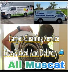Carpet cleaning service FREE pick up and home delivery