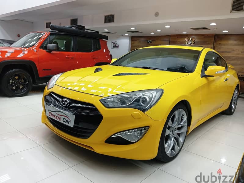 Hyundai Genesis Coupe Full option 3.8 L V 6 2013 model  for sale 2