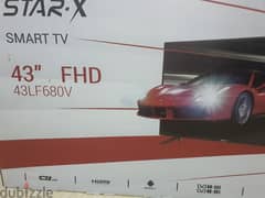 تلفاز  سمارت 43 انش يدعم HDR STAR X TV INCH 43 SMART ANDROID
