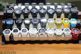 G shock watches used ساعات جي شوك مستخدمة