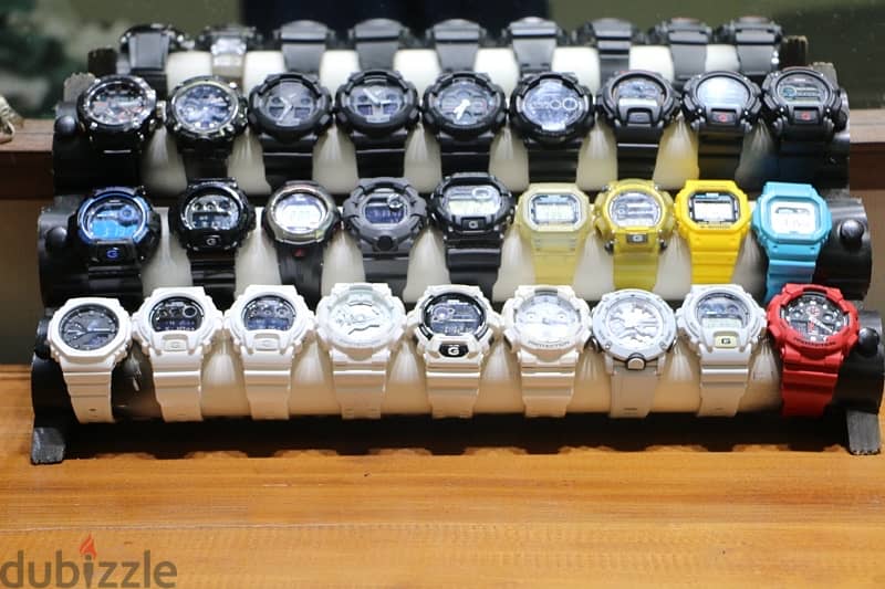 G shock watches used ساعات جي شوك مستخدمة 1