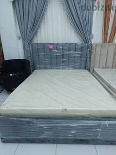 Special offer new bed with matters without delivery 85 rial