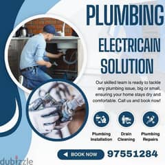 plumber and electrician available quick service reasonable price