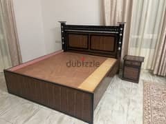 سرير وكرفايه bed and mattress for sale