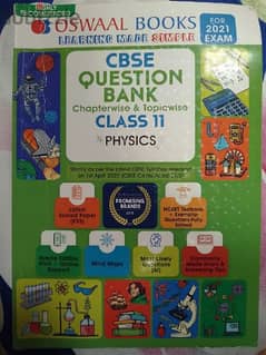 Oswaal chemistry and physics class 11 question bank