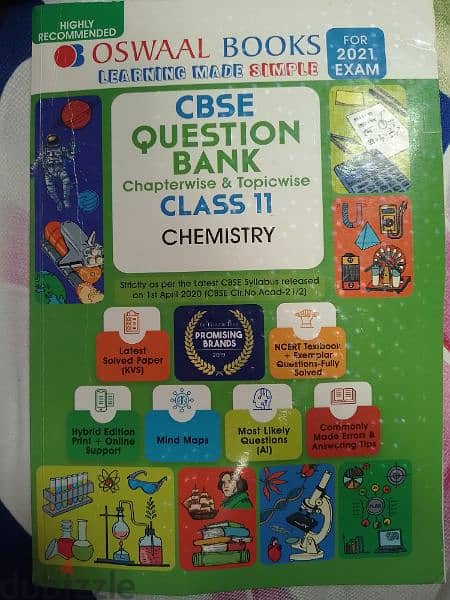 Oswaal chemistry and physics class 11 question bank 3