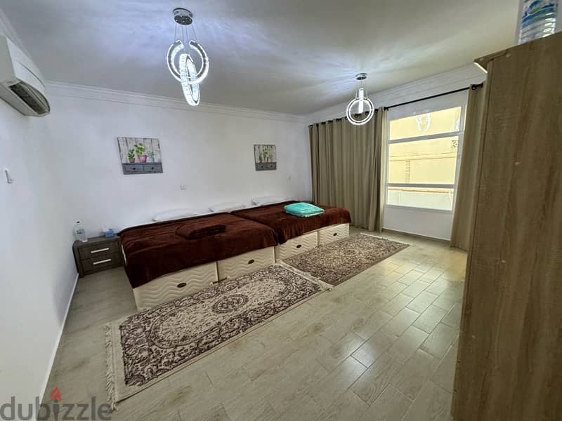 stand alone fully furnished 4bhk  with sea view in Shatti al Qurum 4