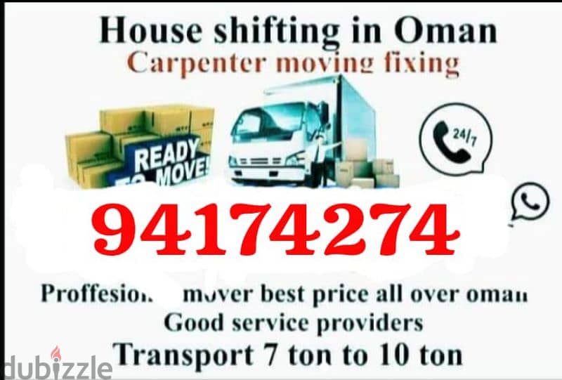 mover packer and transport service all Oman 0