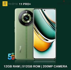 Realme 11 Pro
Plus 5G Smartphone With 12GB RAM, 512GB 0